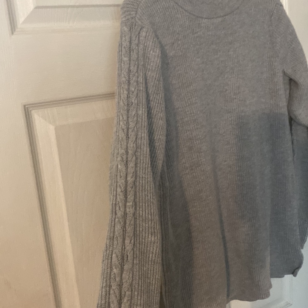 Talbots sweater | gray - Picture 3 of 8